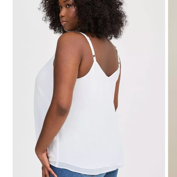 Blush Pink Torrid "Sophie" Swing Cami Size 1 (14-16) - Picture 7 of 11